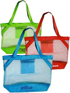 Tote Bags: Transparent Beach Tote Bags